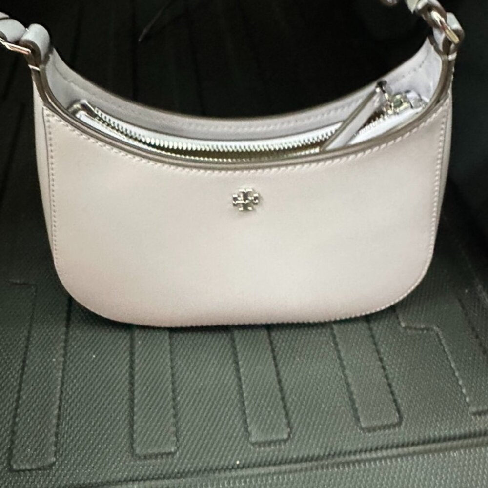 Tory Burch Crescent Bag - Little Purple